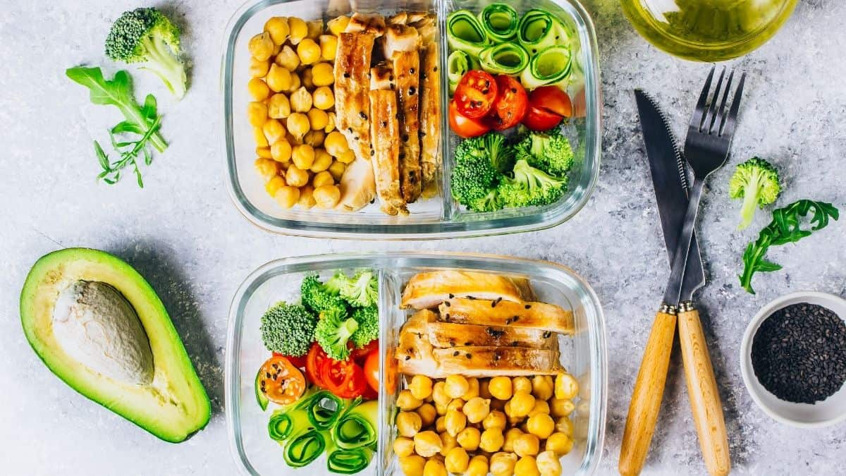meal prep dishes